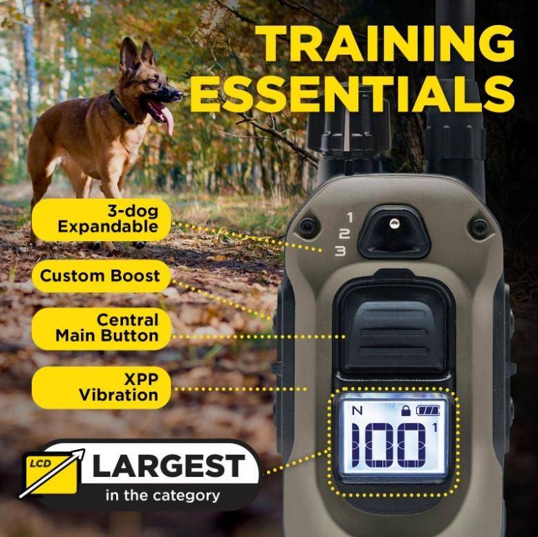 Dogtra ARC-X HANDSFREE Dog Remote Training Collar 3/4 Mile Boost, Tone & XPP Vib