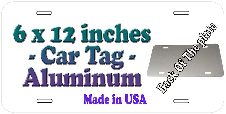 Yosemite Sam Novelty Car License Plate