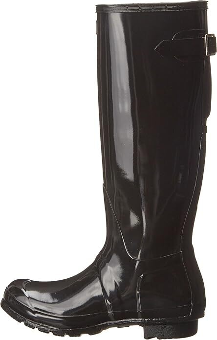 Hunter Original Gloss Adjustable Women's Winter/Rain Boots Black