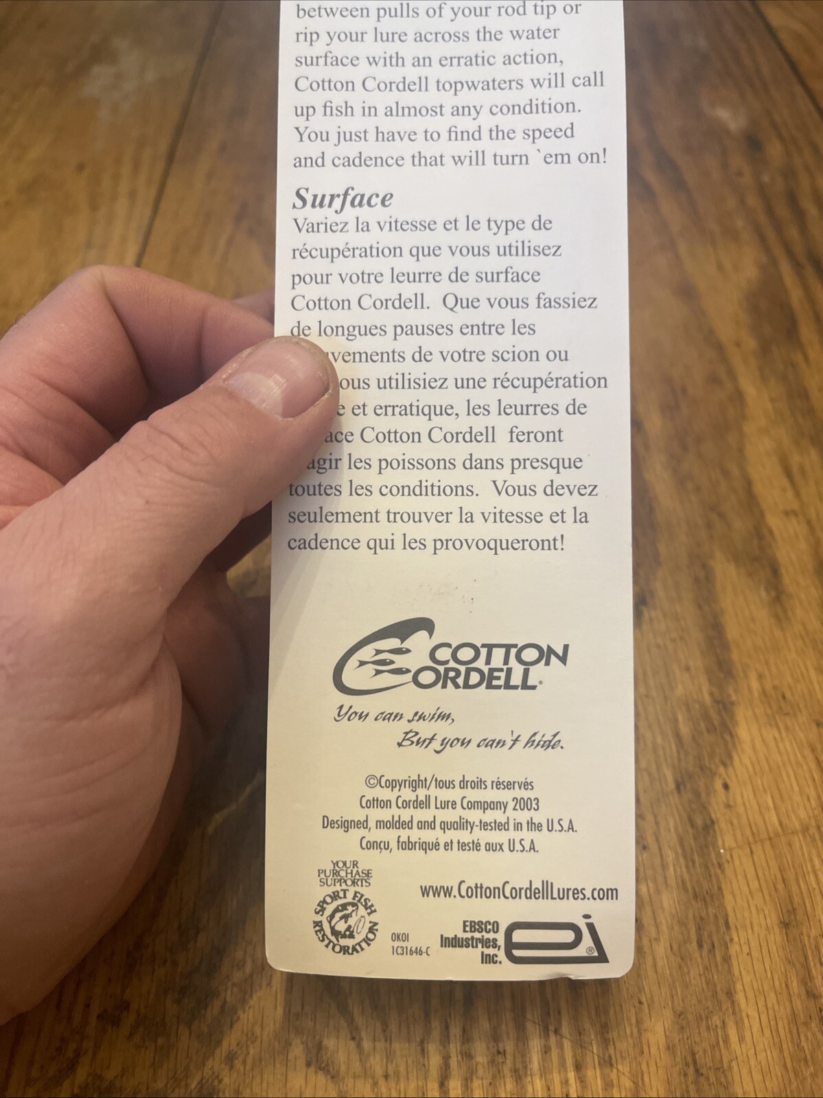 Cotton Cordell Pencil Popper Topwater Lure 7", 2 oz Silver/black C6704