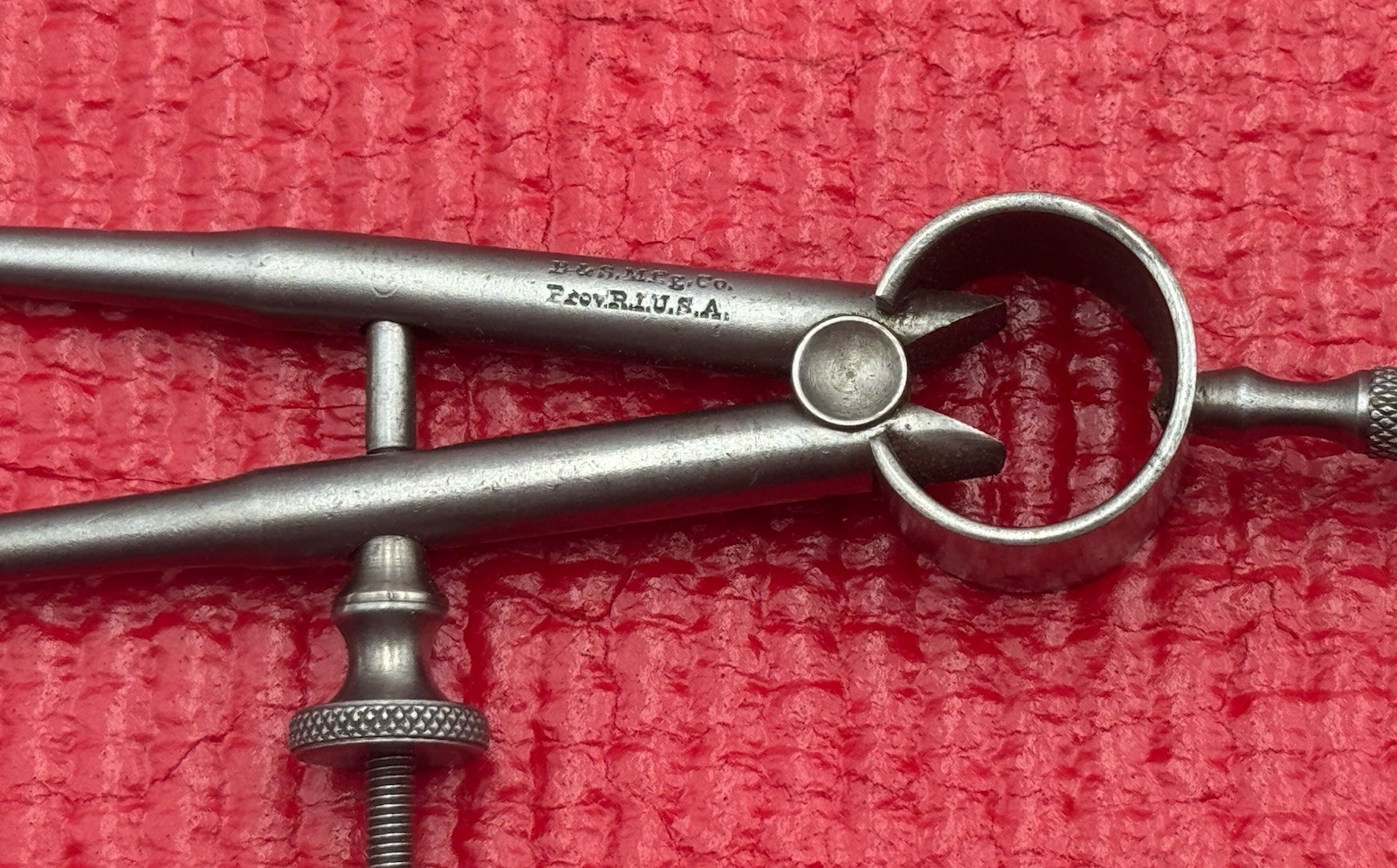 Vintage Brown & Sharpe Mfg Co. 5" Wing Divider Tool Made in USA