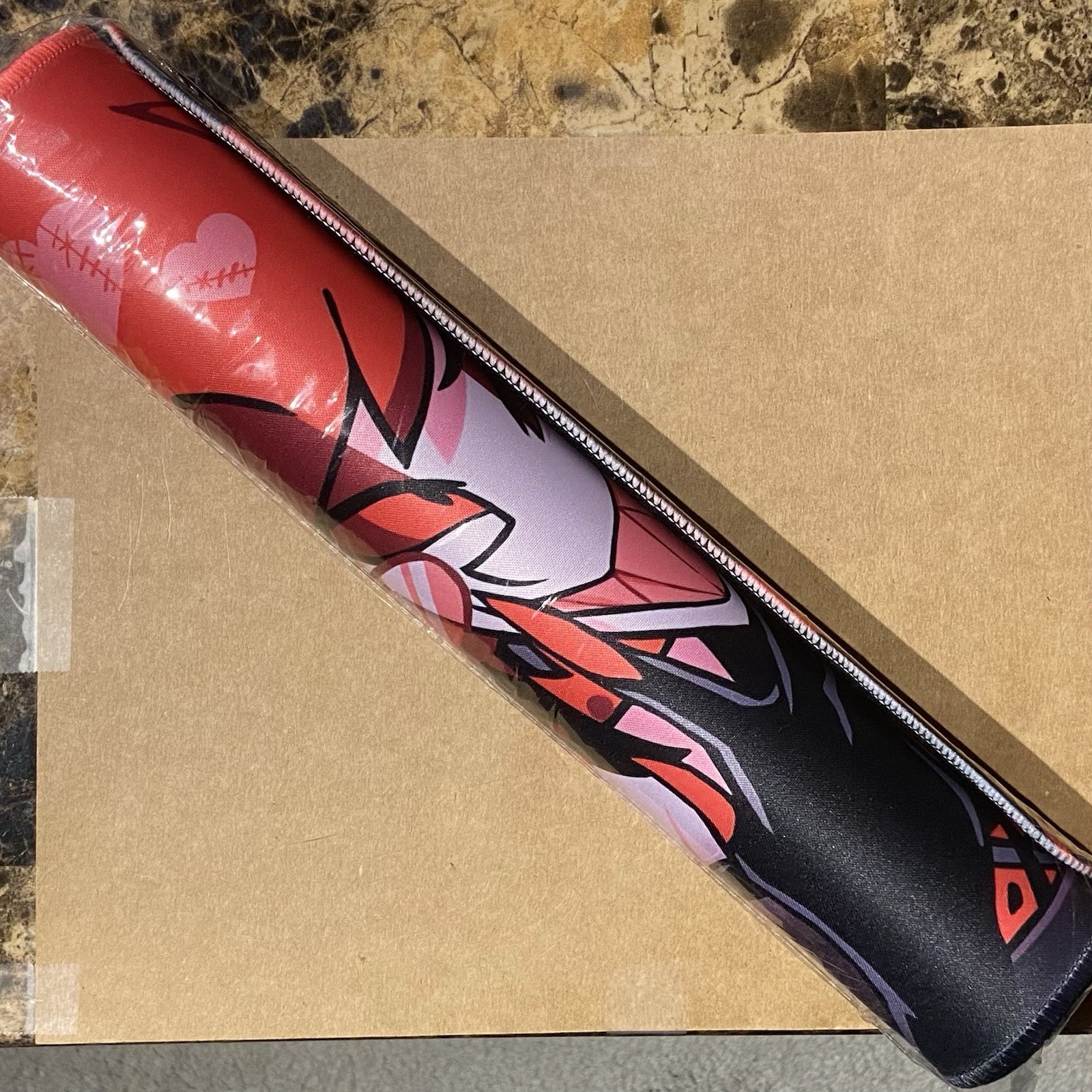 Hazbin Hotel Alastor 23x11x2mm Keyboard Desk Mat - READ DESC FOR DETAILS!