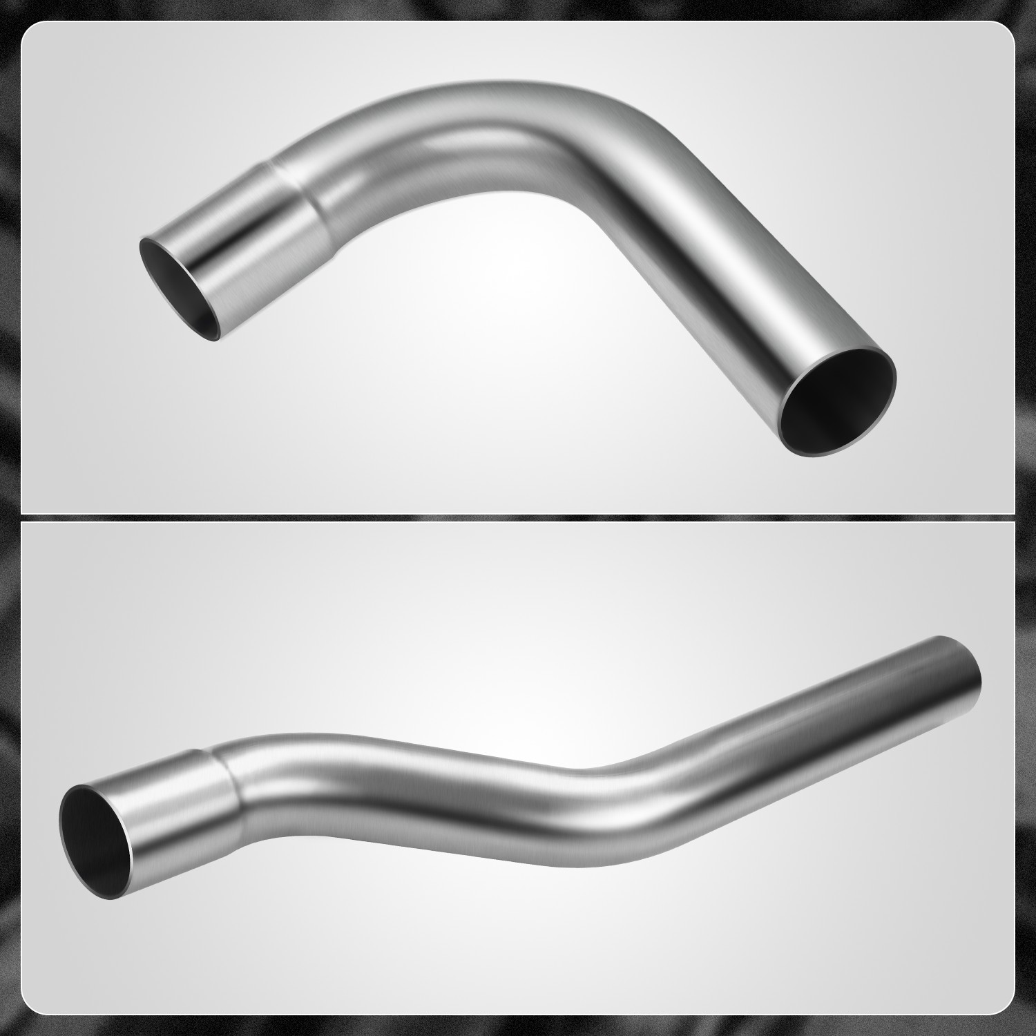 16pcs 3" in OD Universal Exhaust Piping Pipe Custom Mandrel Bend Tube Mild Steel