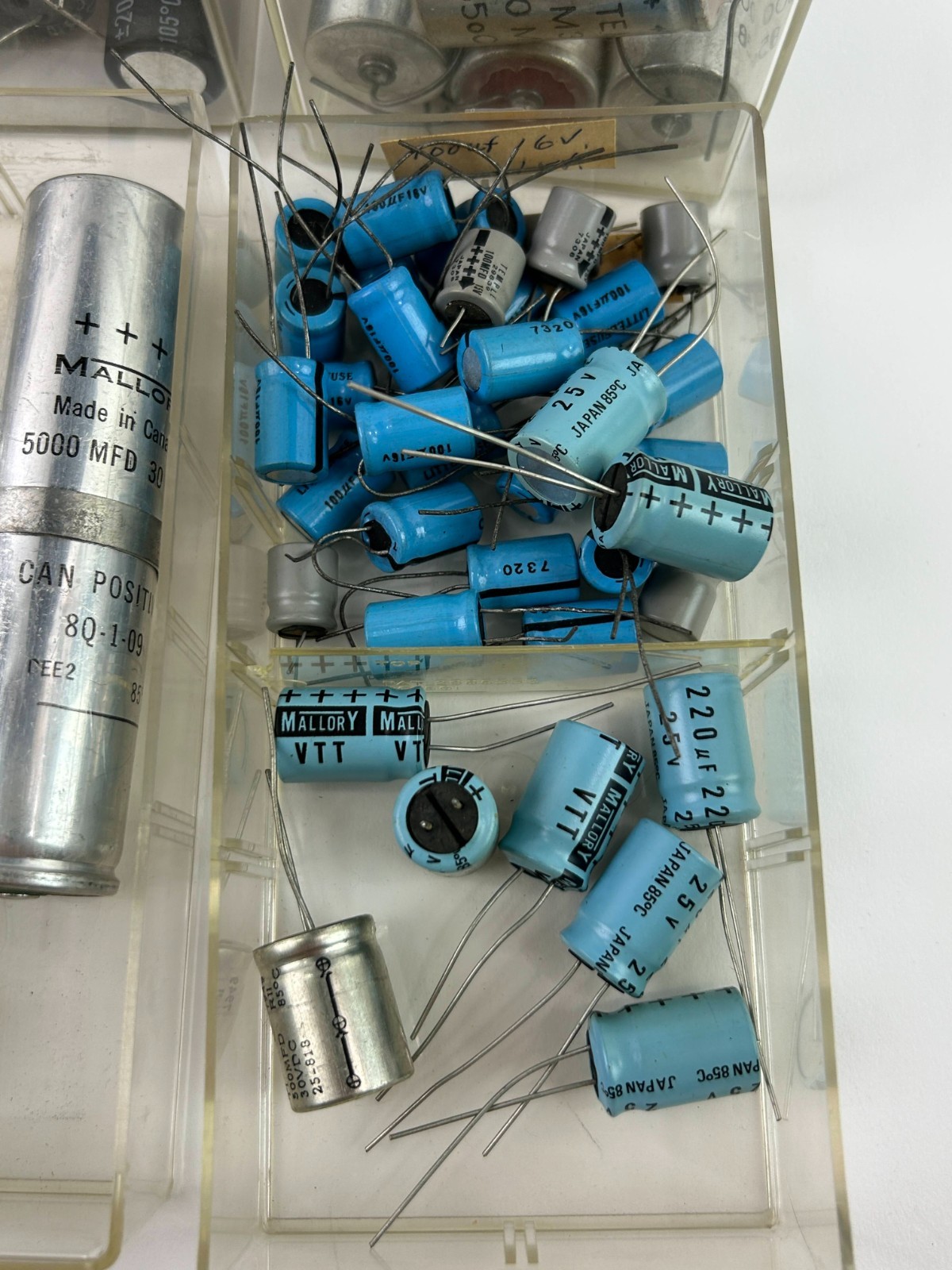 Capacitors Mixed Lot Vintage Radio Repair Parts Sorted Appear Unused NOS