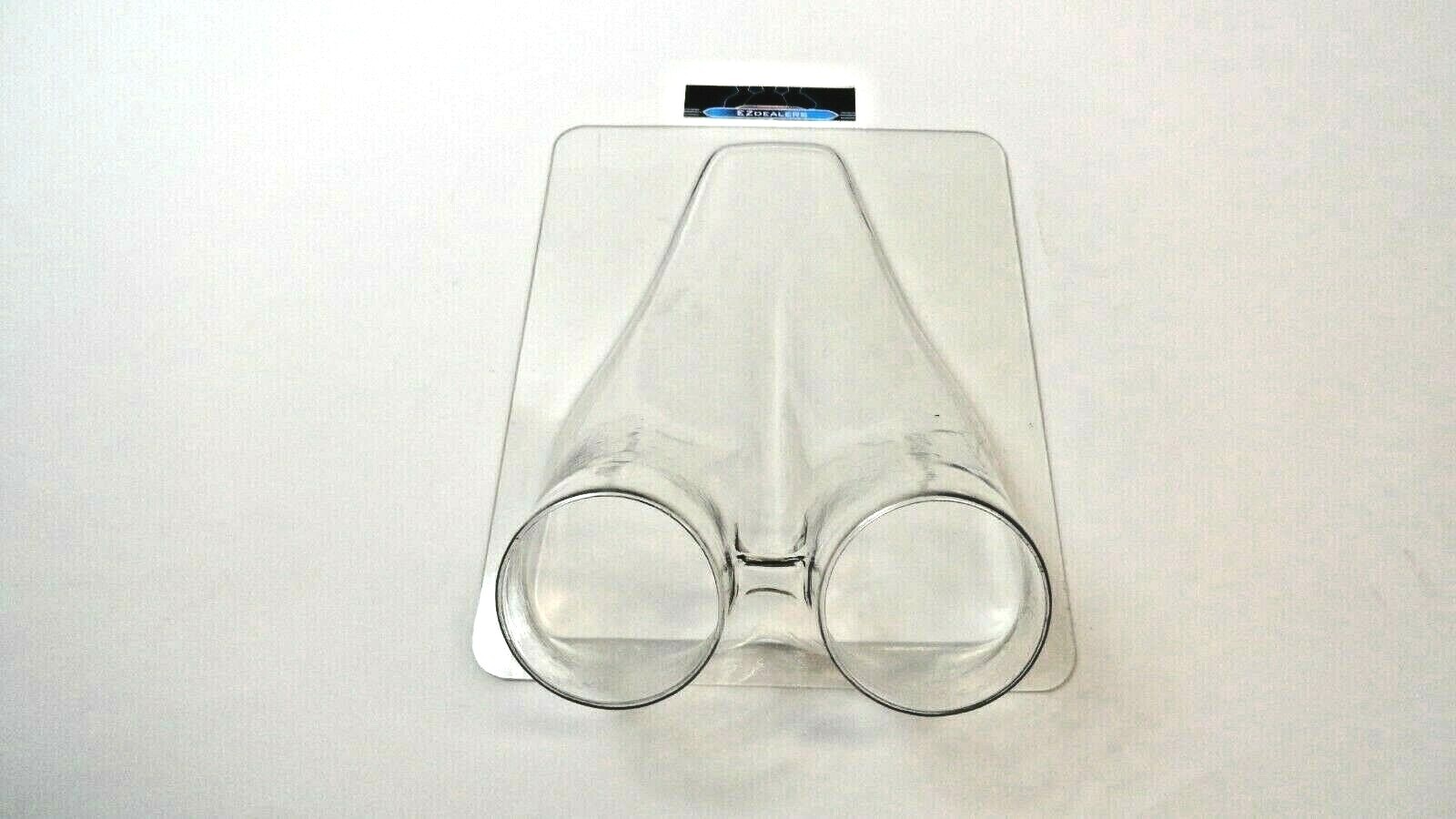 Dual 3" Clear NACA Air/Brake Duct,NACA Duct 3" Tube Molded Plastic
