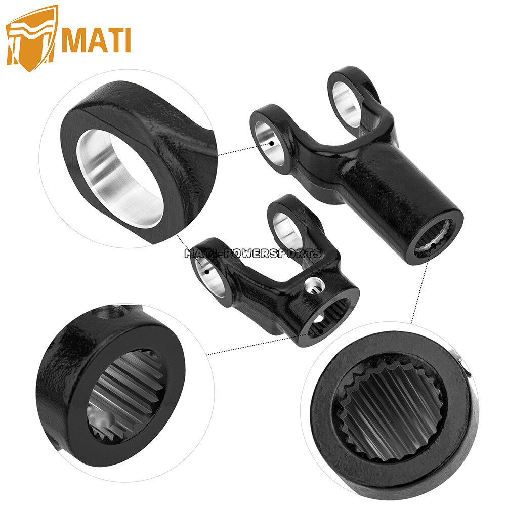 Front Drive Shaft Yoke & U-joint Kit for Polaris Ranger XP 900 2013 2014 - 2016