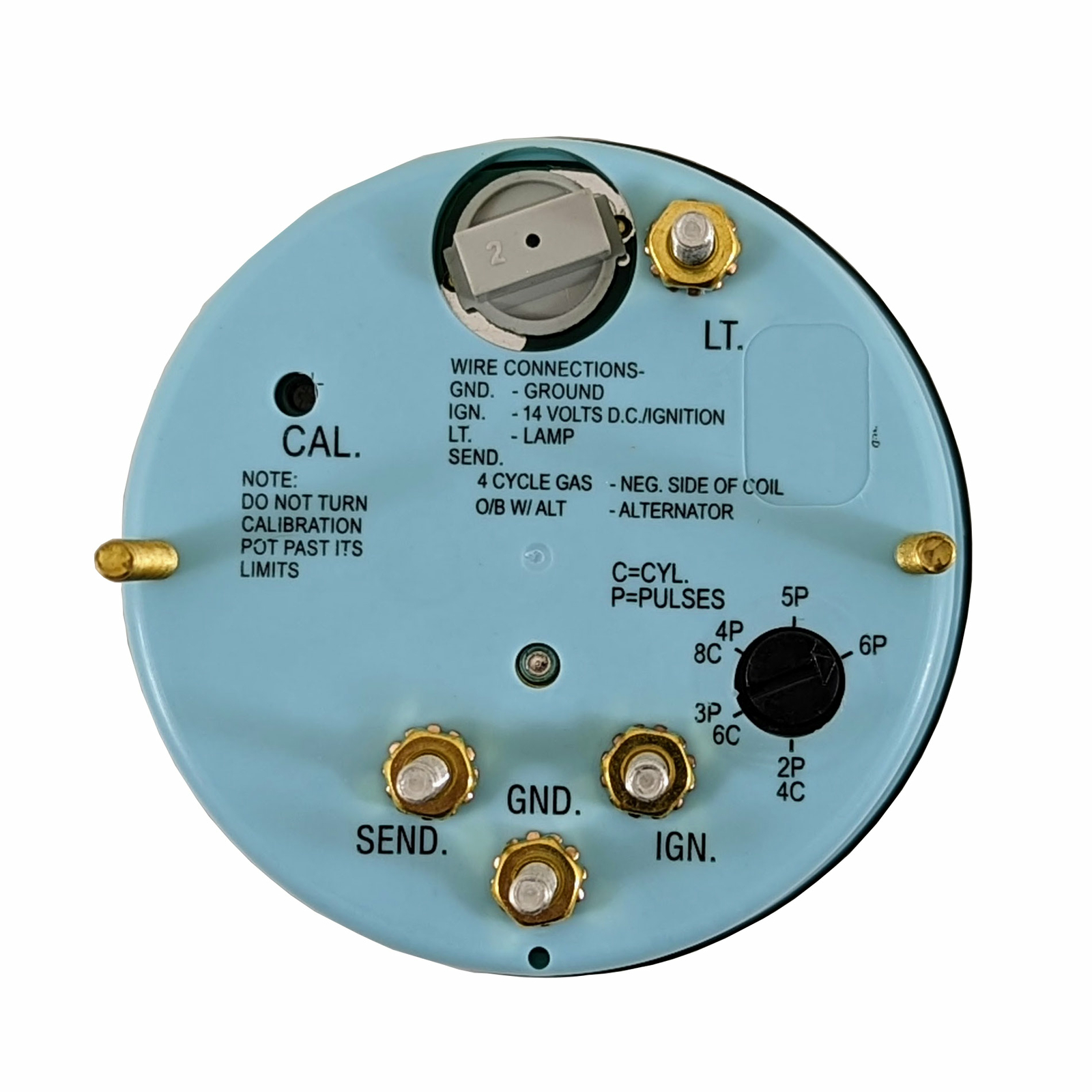 Sierra 62725P Marine Boat Black Premier Pro 3" Tachometer 8000 RPM Gauge