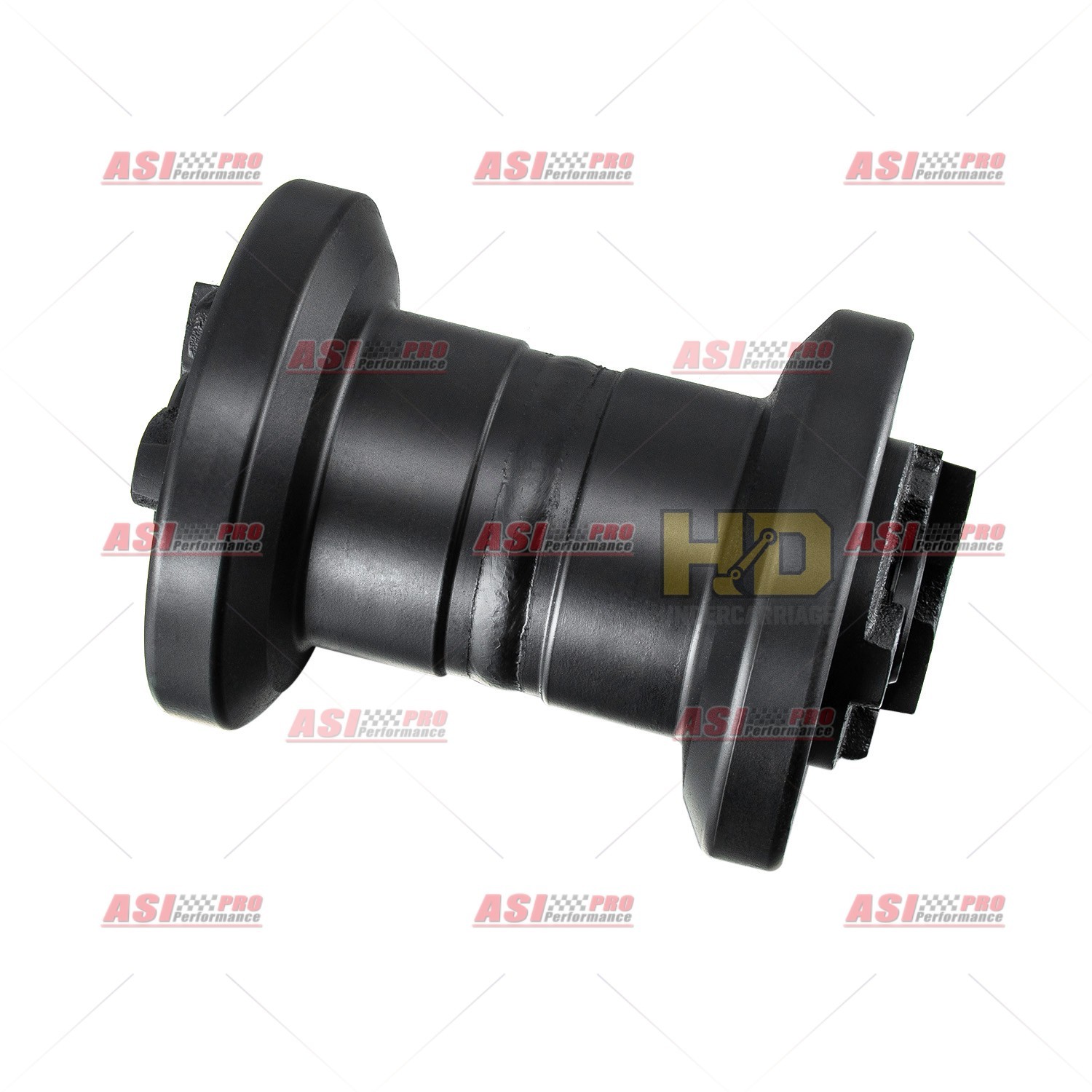Track Roller Bottom Roller For Kubota KX040-4 Undercarriage Black