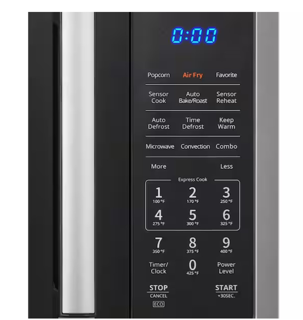 Vissani EC042A2KJCLPF 1.5 cu.ft. Countertop Microwave with Air Fry - Refurbished