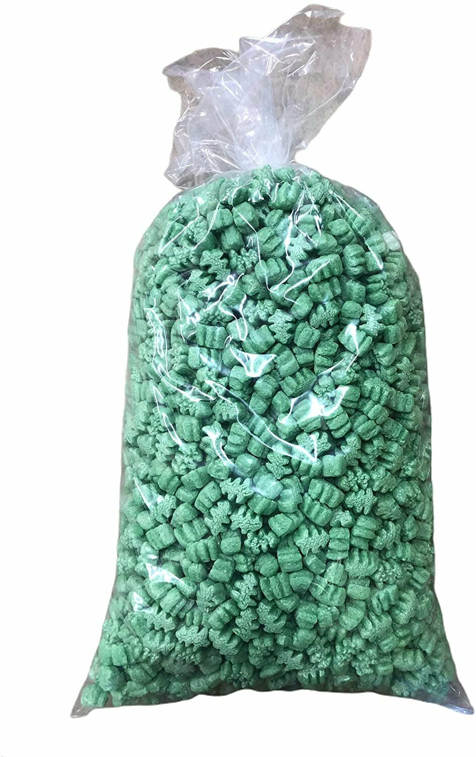 FunPak Green Christmas Tree Biodegradable Packing Peanuts 1.5 cu ft Bag