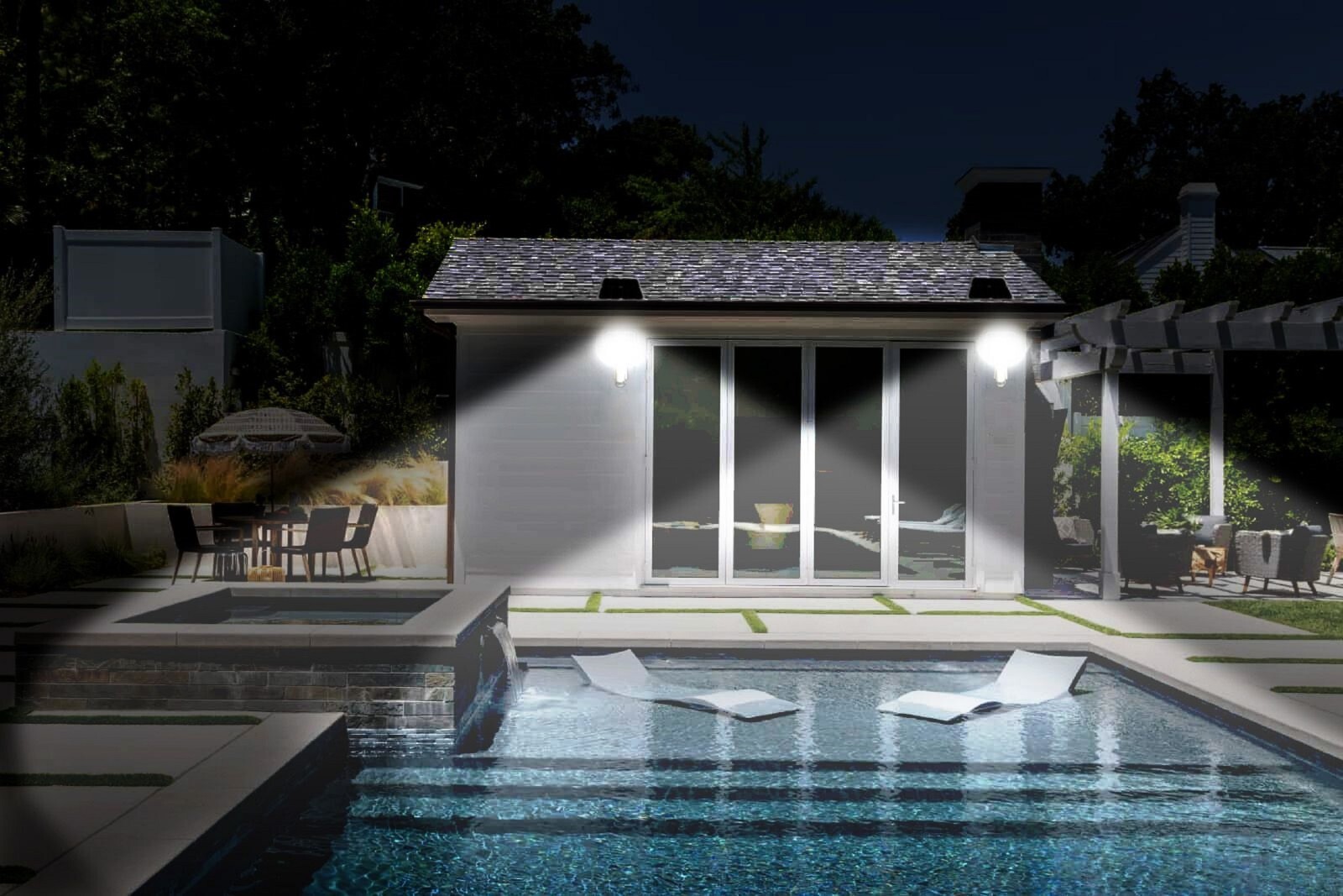 Solar Sensor Smart Dusk to Dawn All Night On Indoor Outdoor Security LED Light