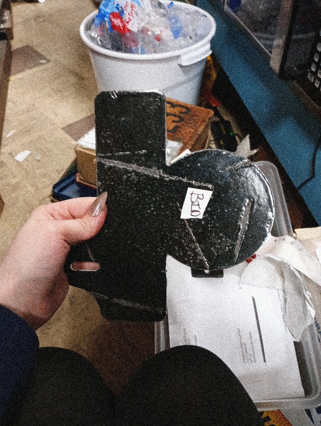 Porcelain Enjoy Orange Crush Drive Safely Topper