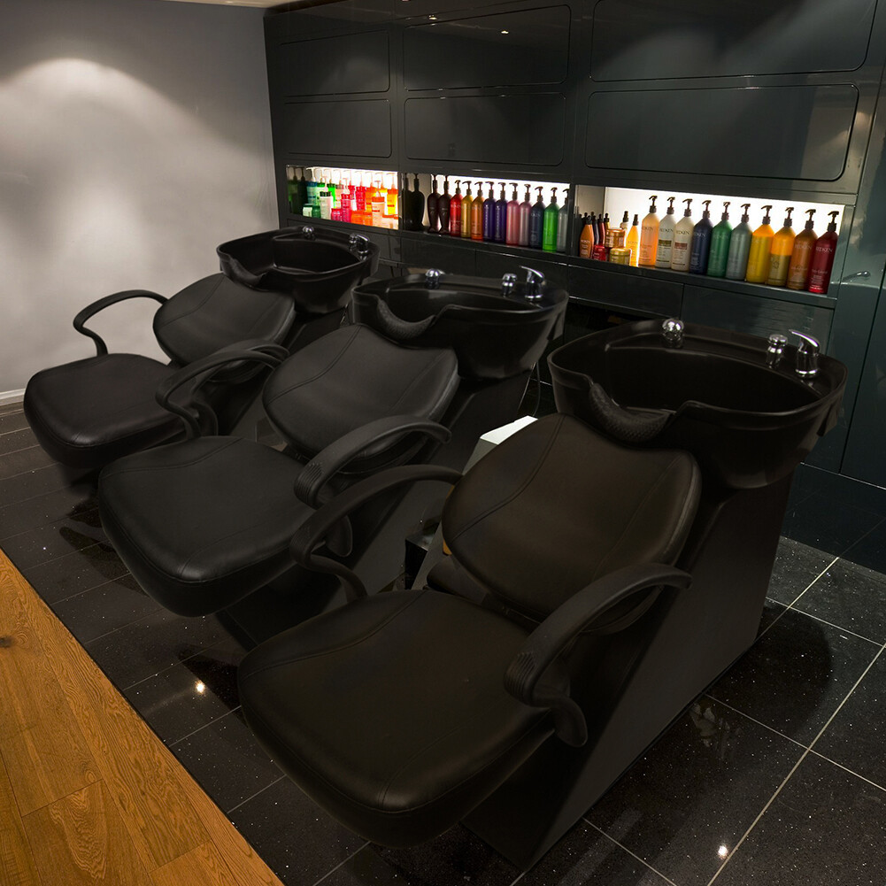 Backwash Barber Shampoo Chair Bowl Sink Unit Station Spa Salon Beauty Equipment