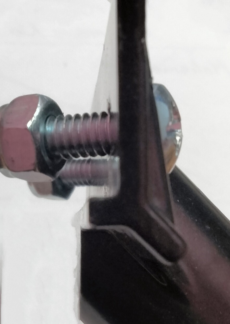 3 PACK of Broom Handle Bracket Cast Aluminum Handle Threaded Bracket With Screws