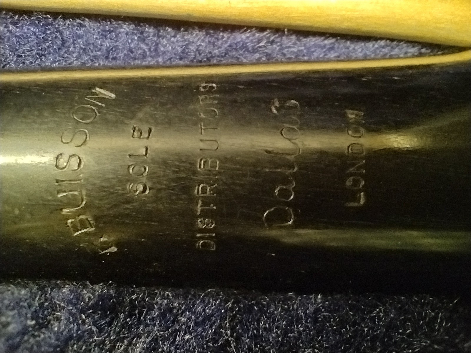 F.Buisson Oboe + Vintage Case Old Antique Musical Instruments