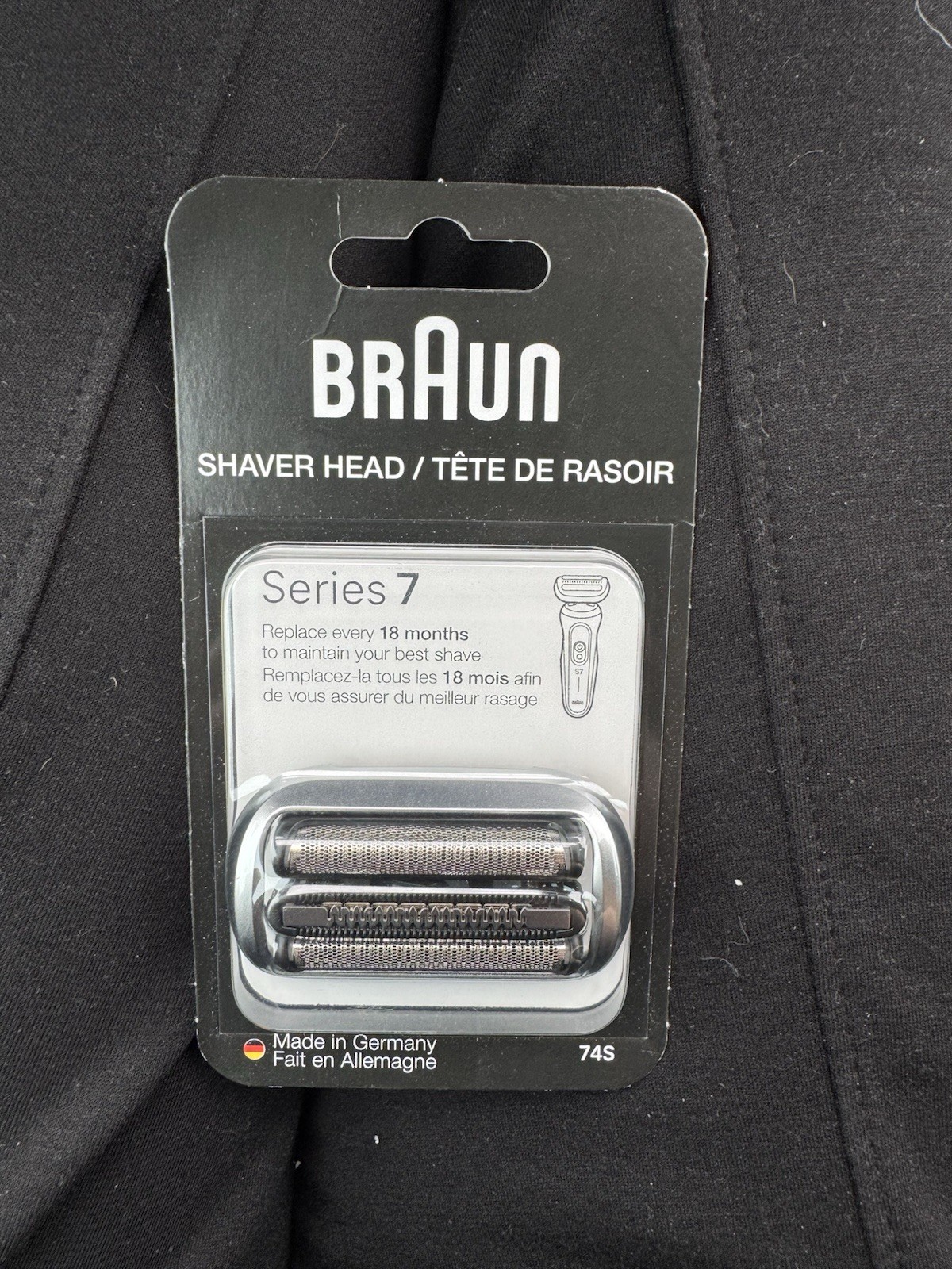 Braun Series 7 74S Electric Shaver Replacement Head Blade Cutter Silver New