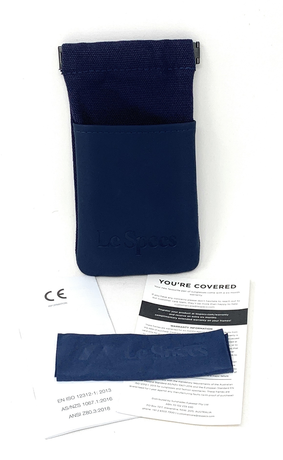 LE SPECS Unisex Sunglasses Fair Game 1802161 Matte Black 54mm