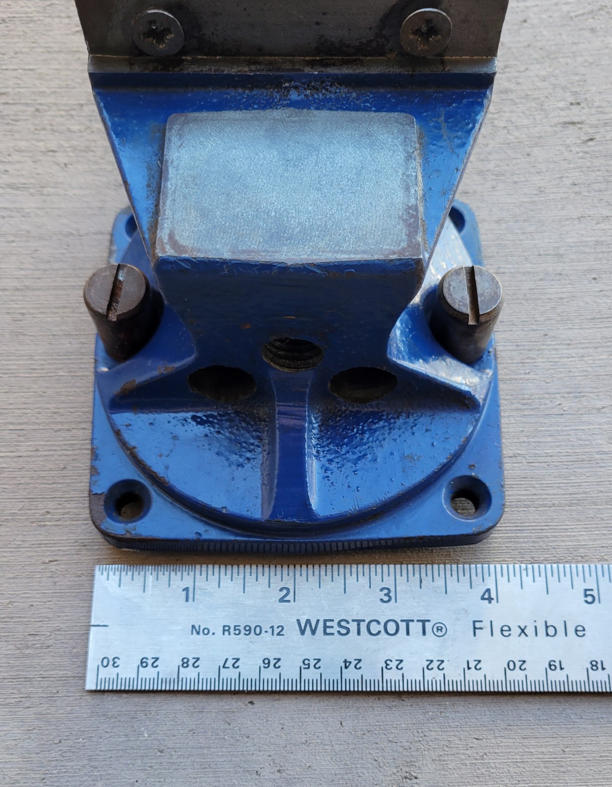 RECORD #2075 Vise Made In Sheffield England 3.5 in JAWS Smooth Operation