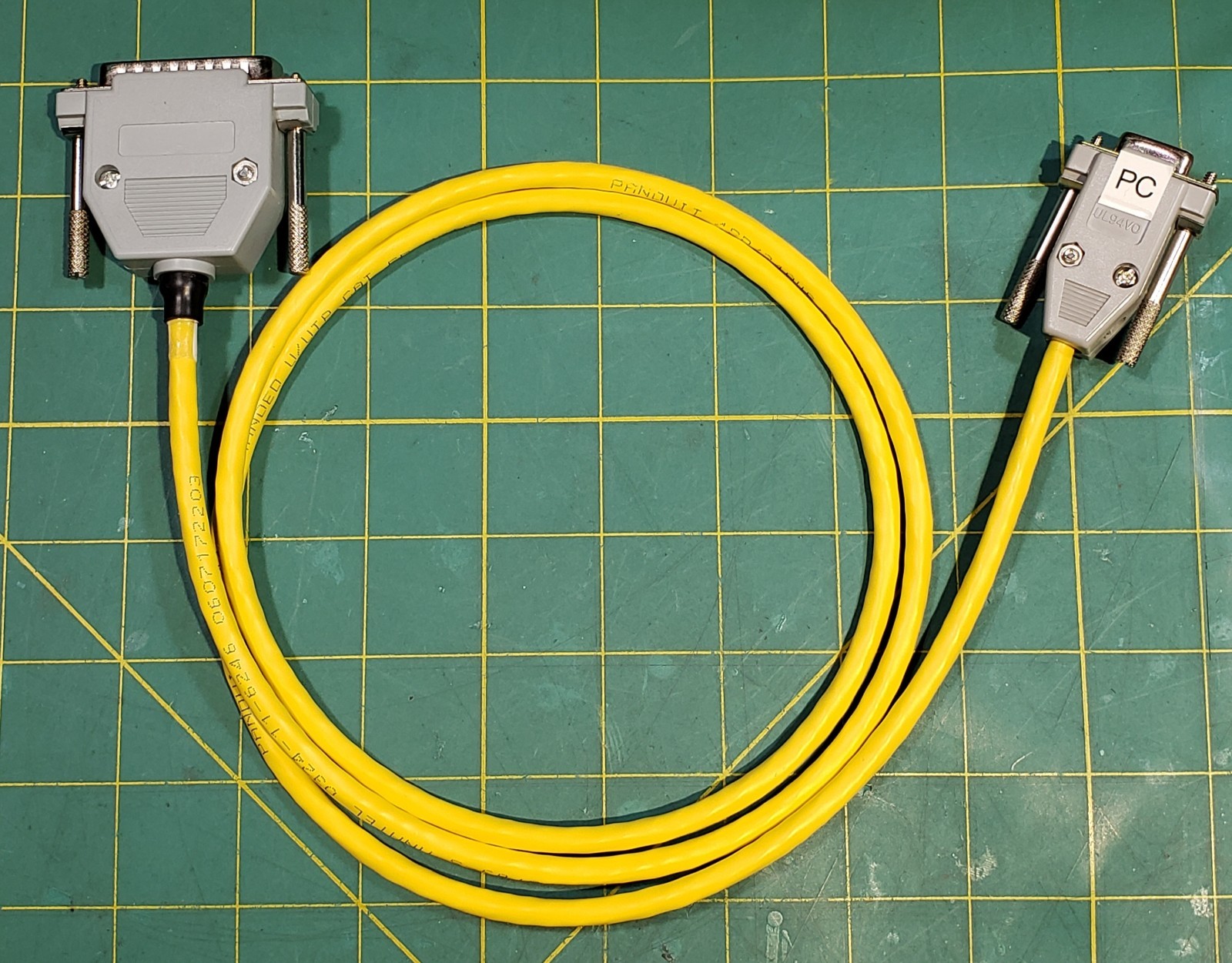 Programming Cable HARRIS XG-25M Mobile Radios NEW DB-9F to DB-45M