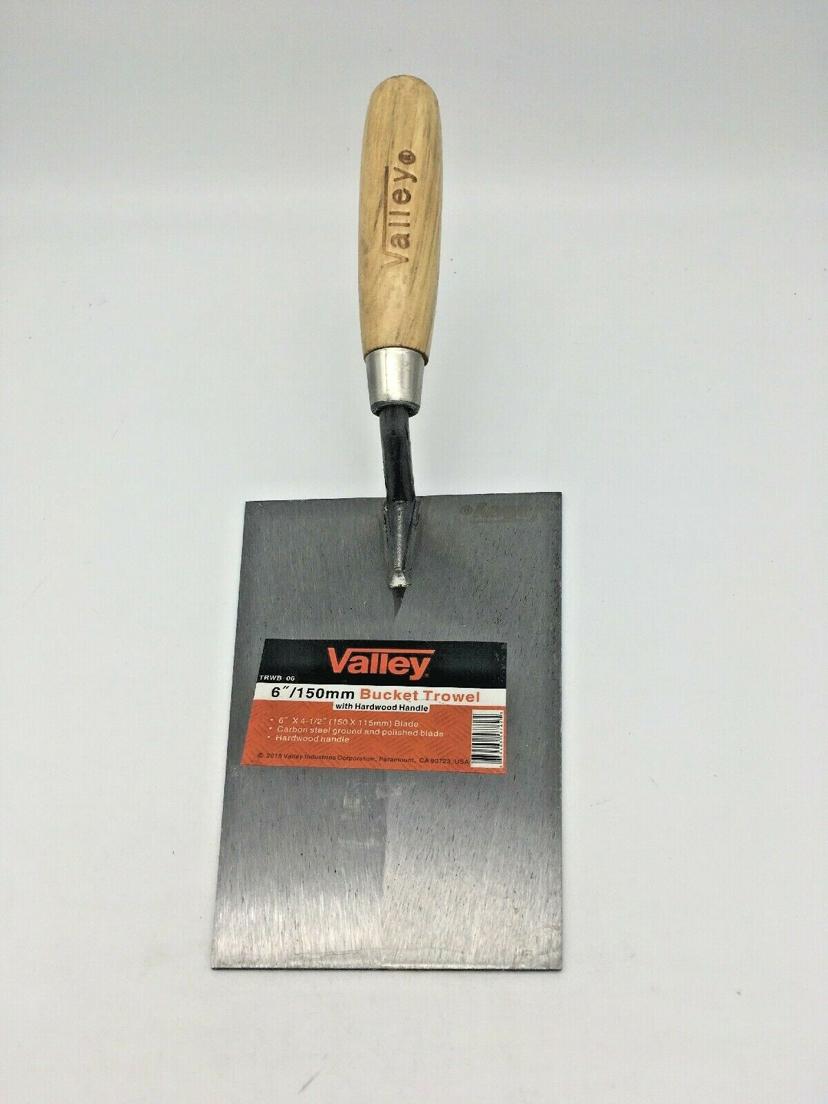 6” Bucket Trowel Hardwood Handle