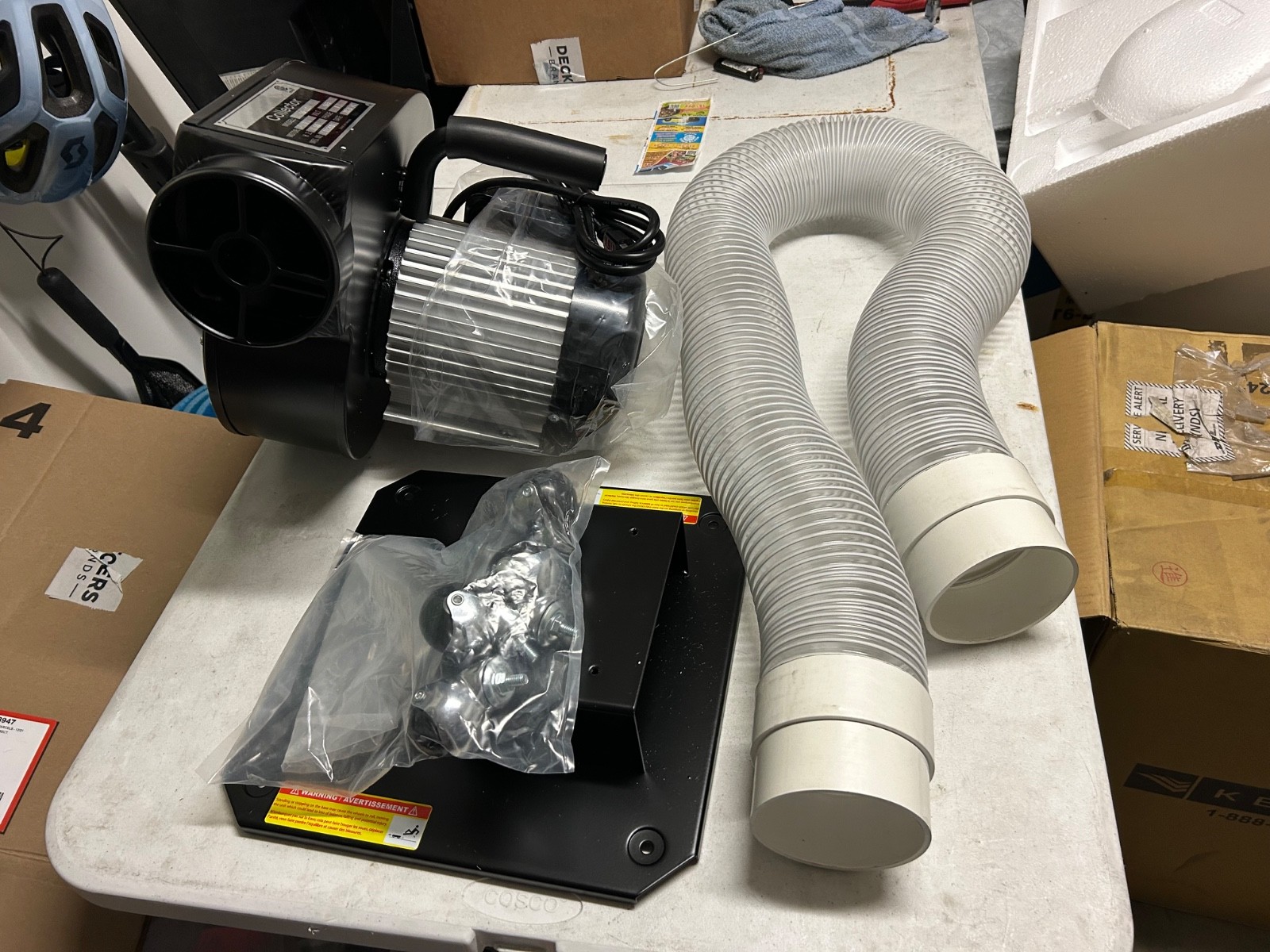 Twister T6 Leaf Collector Vacuum and collection bag