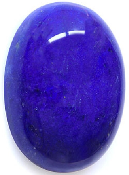 Natural Extra Fine Blue Lapis Lazuli - Oval Cabochon - Afghanistan - AAA+ Grade