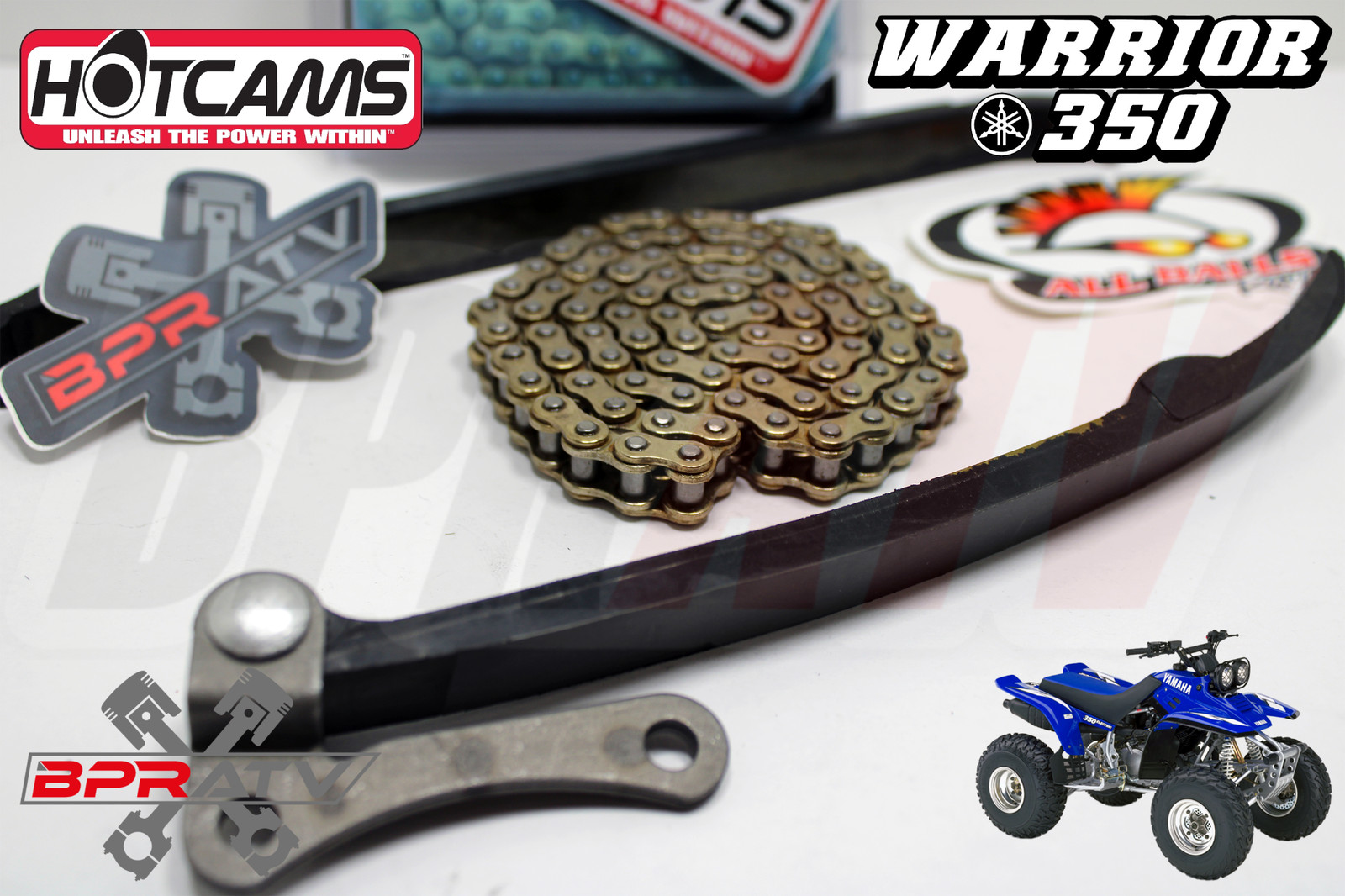 87-04 Warrior 350 YFM350X YFM 350 Hotcams Hot Cams Cam Chain Tensioner Guide Kit