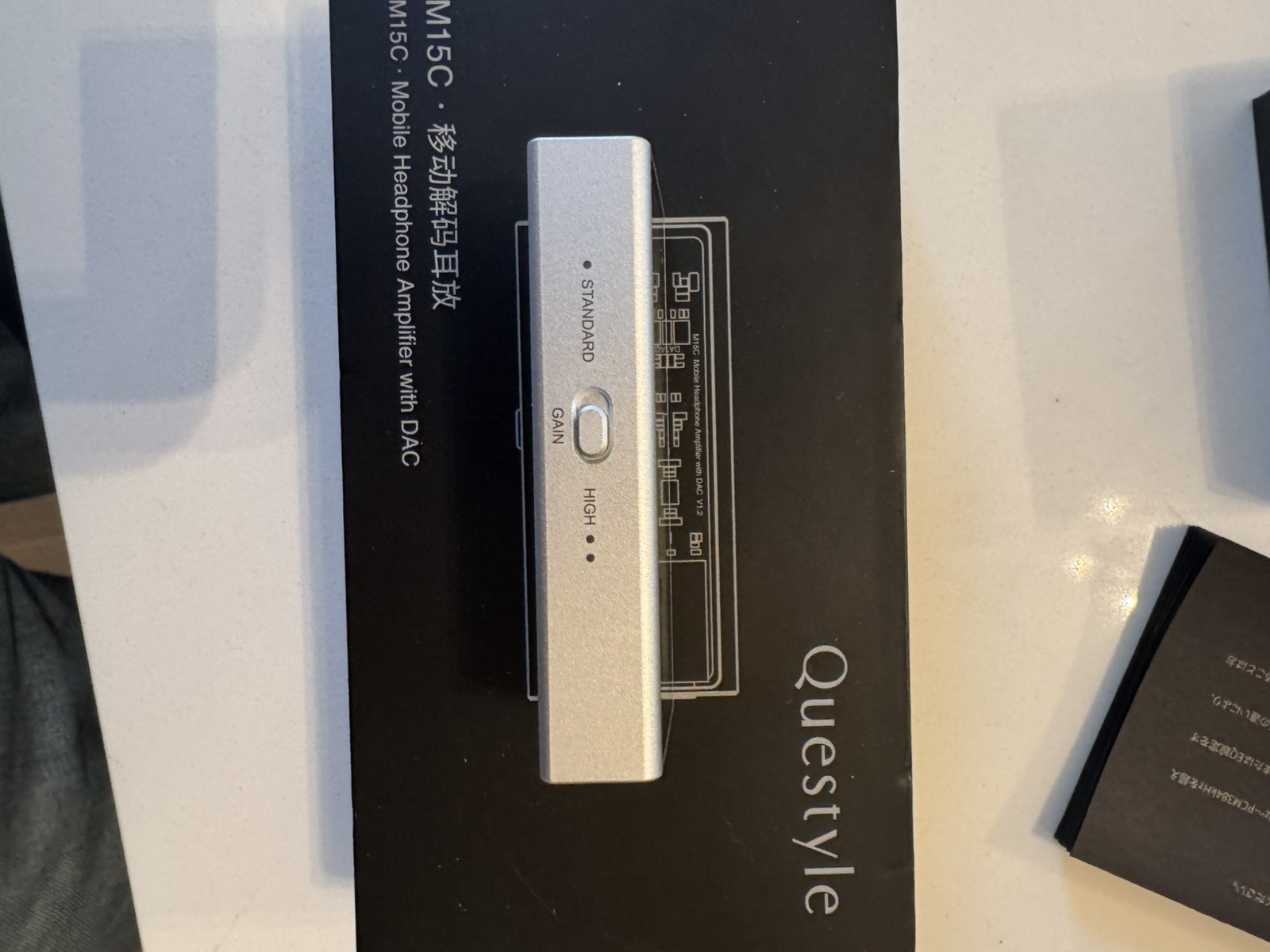 Questyle M15c Portable Mobile Headphone Amplifier With DAC