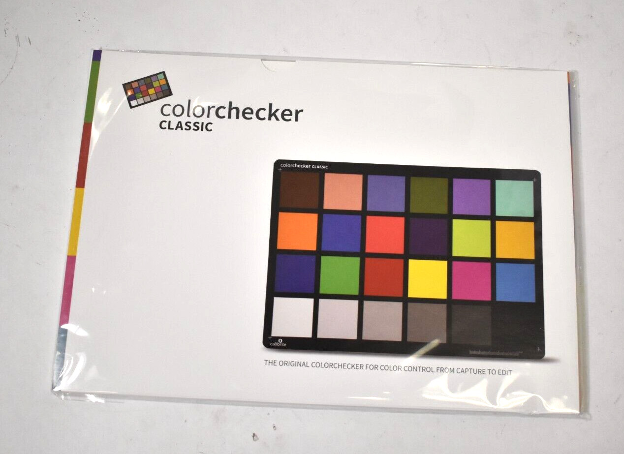 Calibrite ColorChecker Classic Color Control Capture To Edit CCC Assorted