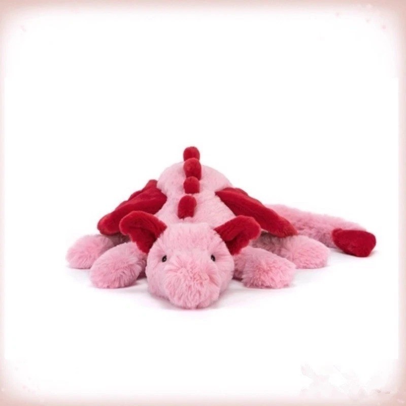 Jellycat Heart Dragon Valentine Limited Edition New with Tags