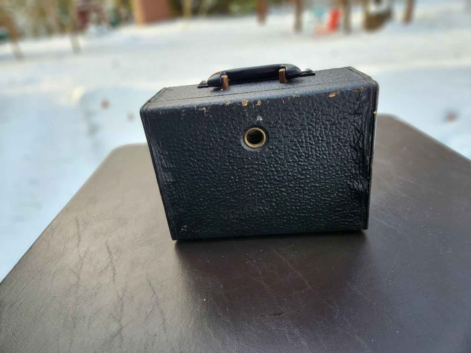 Mid-Century ZEINTH Portable RADIO ~ Model G503 ~ Black ~ 1950