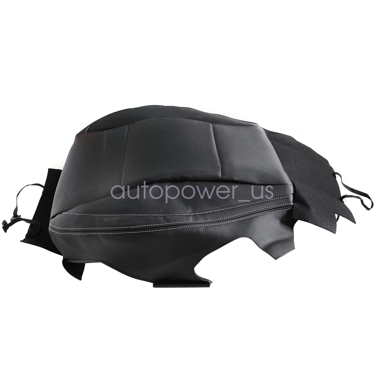 Perforated For 2015-2017 Subaru Outback Driver Leather Bottom Seat Cover Black