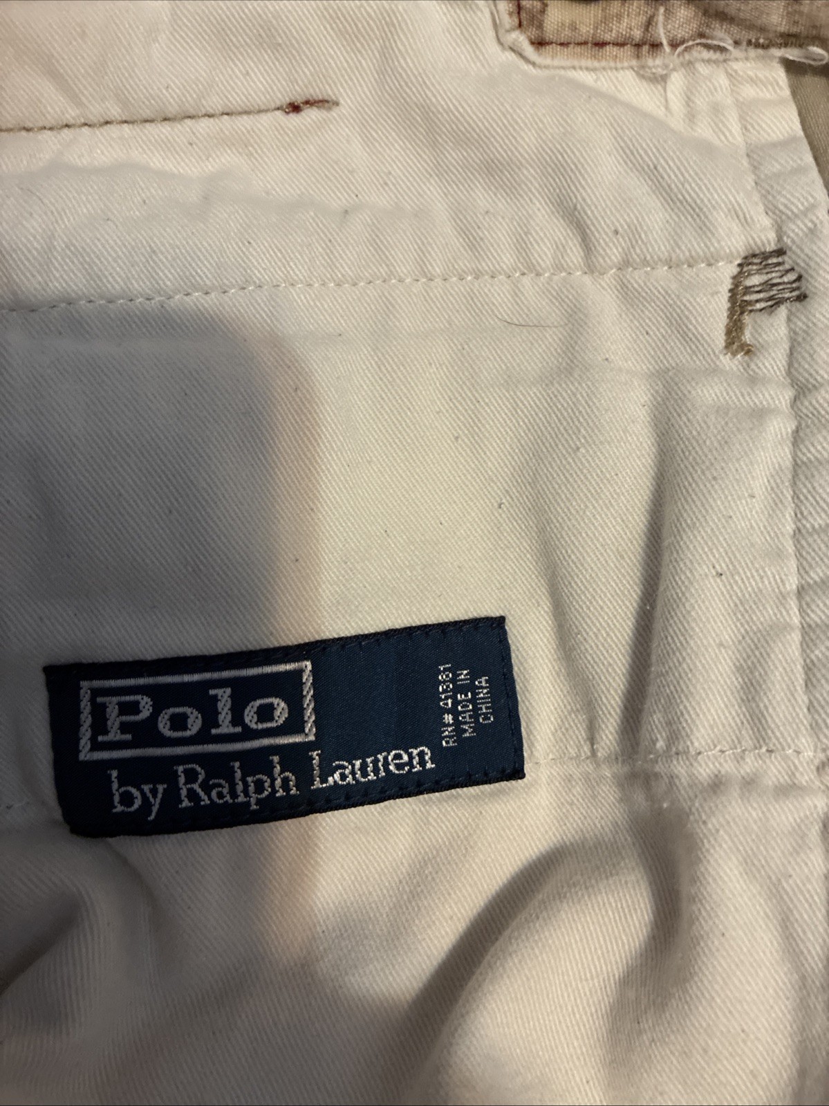 Lot Of 2 Polo Ralph Lauren Cargo Shorts Men's 34 Chino Brown Pockets Zip Fly