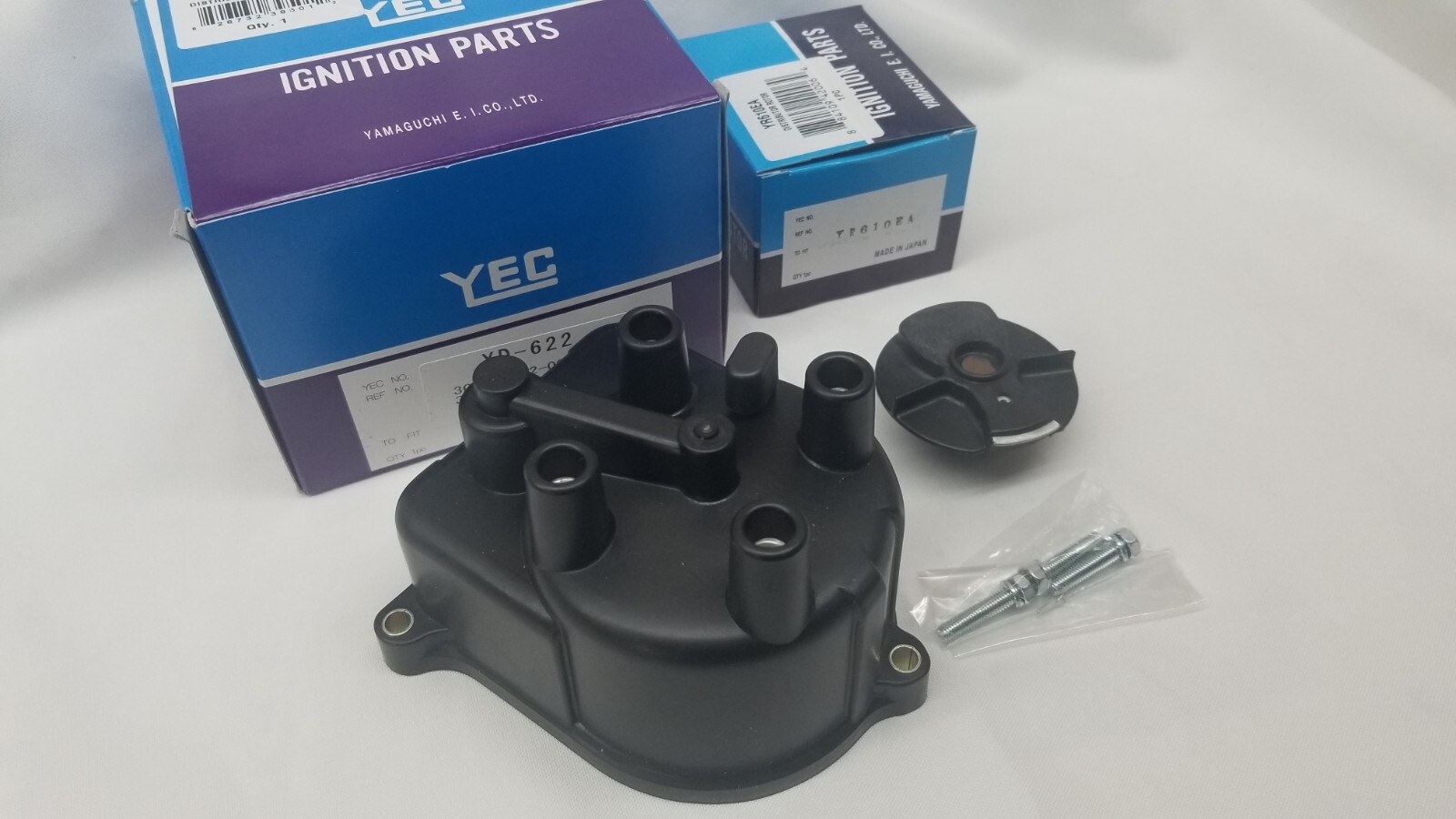 Distributor Cap YD622 + Rotor YR610EA Kit for Honda / Acura Accord Civic Integra