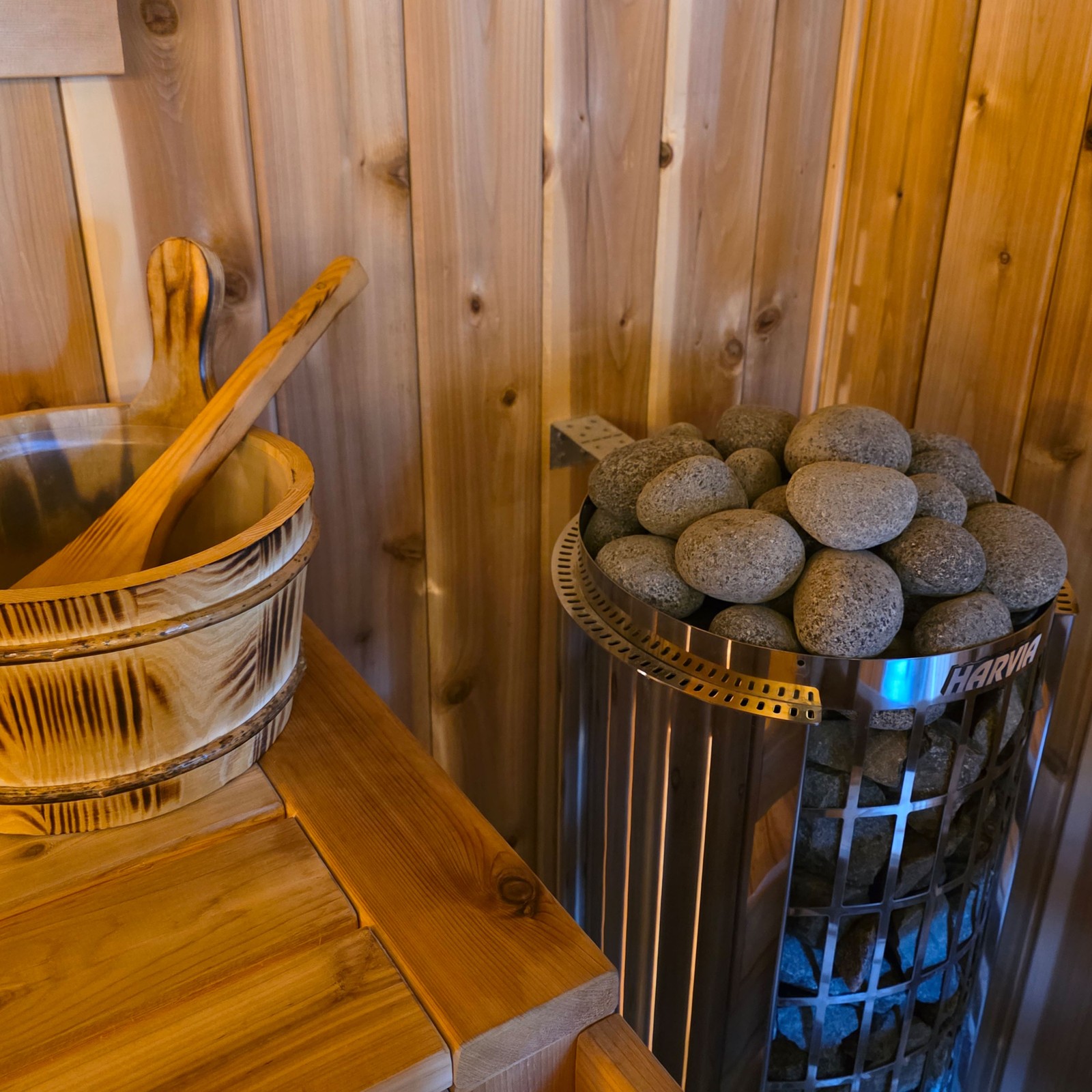 Oval Volcanic Sauna Rocks