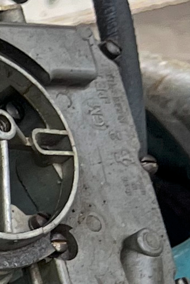 1957 1958 Oldsmobile J-2 Rocket 371 V8 Engine - Factory Tri-Power - TURNS OVER