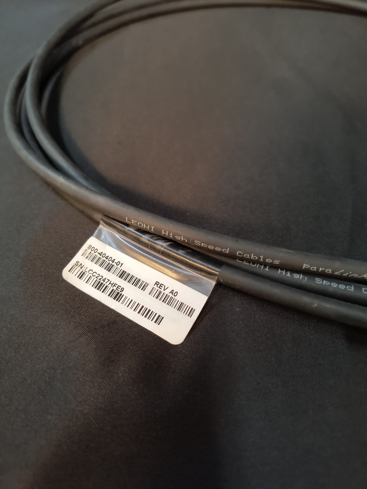 Cisco STACK-T1-1M V01 Stacking Cable 800-40404-01 for 3850 Series