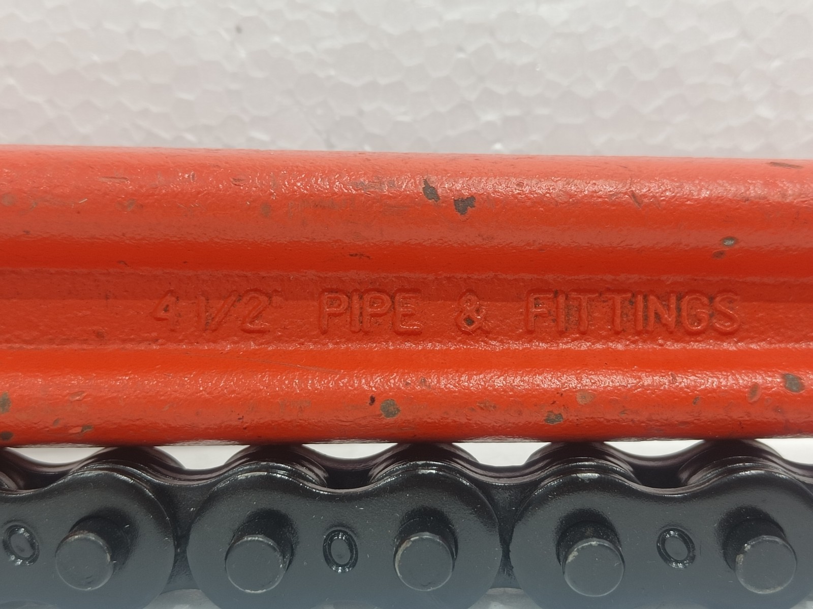 RIDGID C-36 CHAIN PIPE WRENCH 4 1/2 IN CAPACITY MODEL 31330 USA MADE FAST SHIP