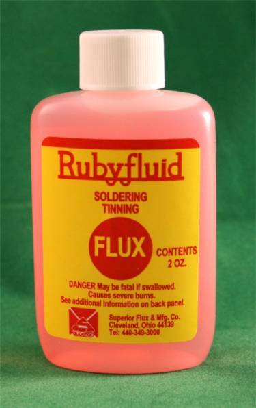 Rubyfluid Liquid Flux for Stained Glass - 2 oz. Ruby Fluid