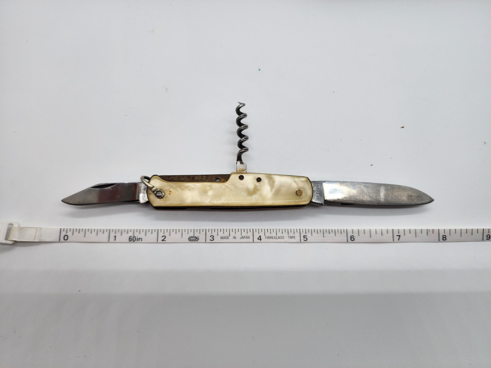 Victorinox INOX Swiss Army Cracked Ice Pocket Knife Multi Tool- Zermatt- 6 BLADE