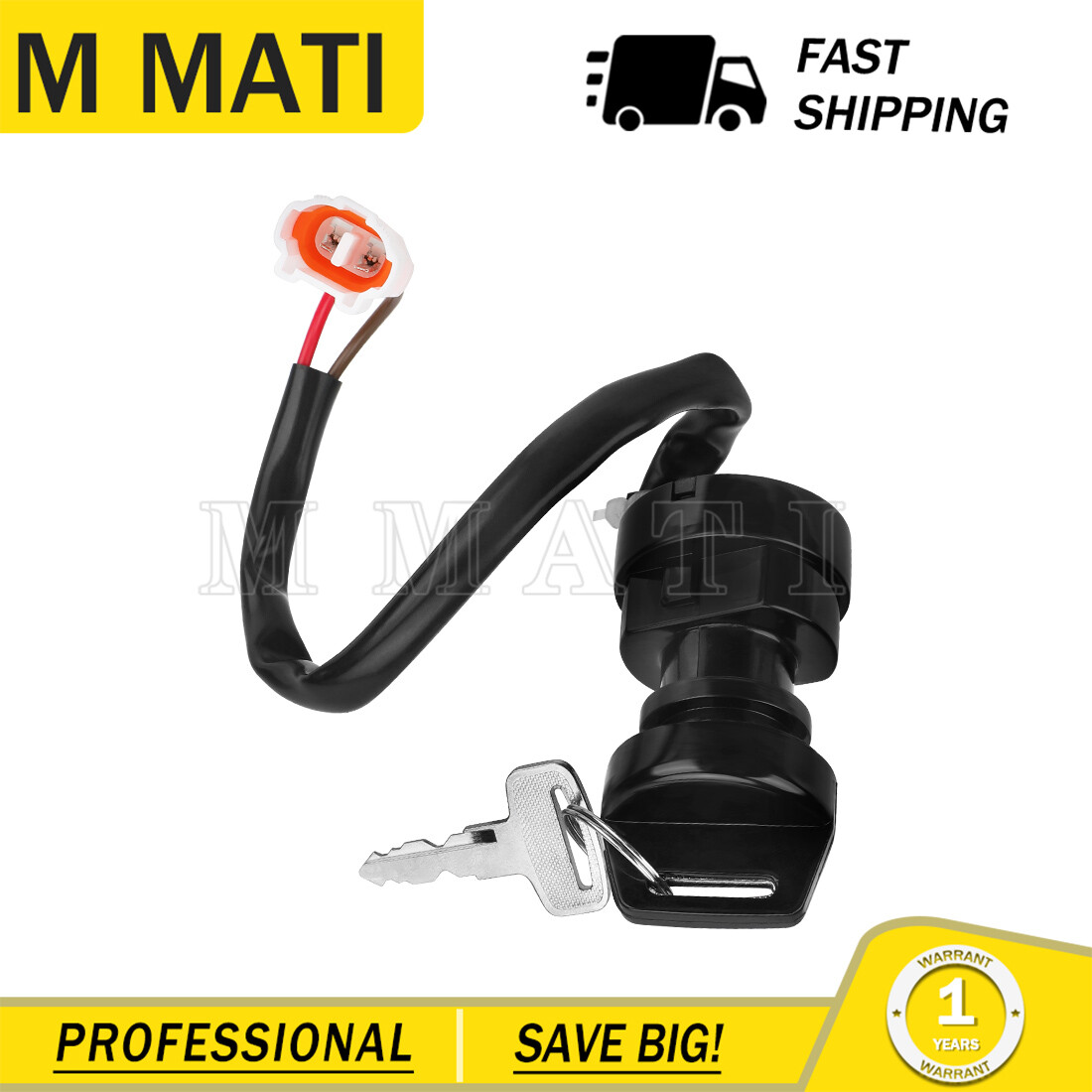 5LP-82510-00-00 Ignition Key Switch for Yamaha Bruin 350 YFM350 2004 2005 2006