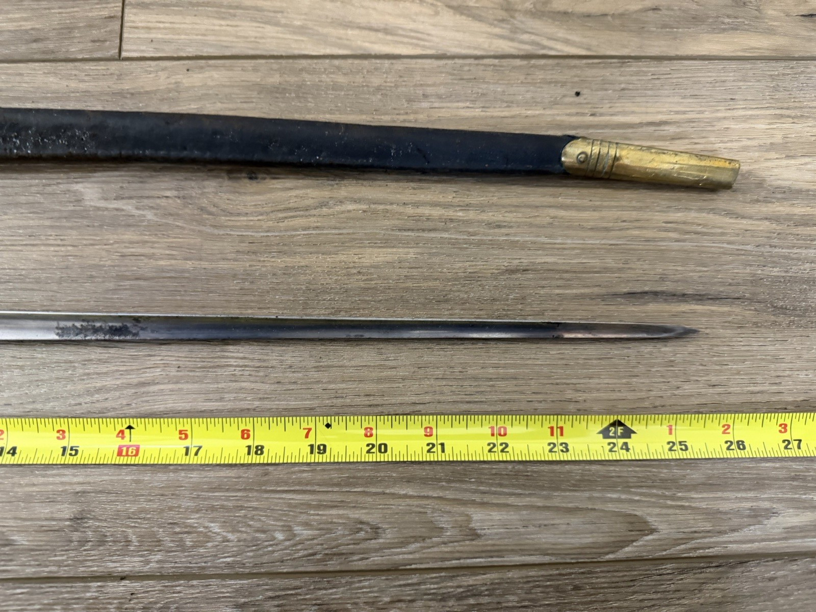 Zulu War Era British Pattern 1876 Martini-Henry Rifle Socket Bayonet!