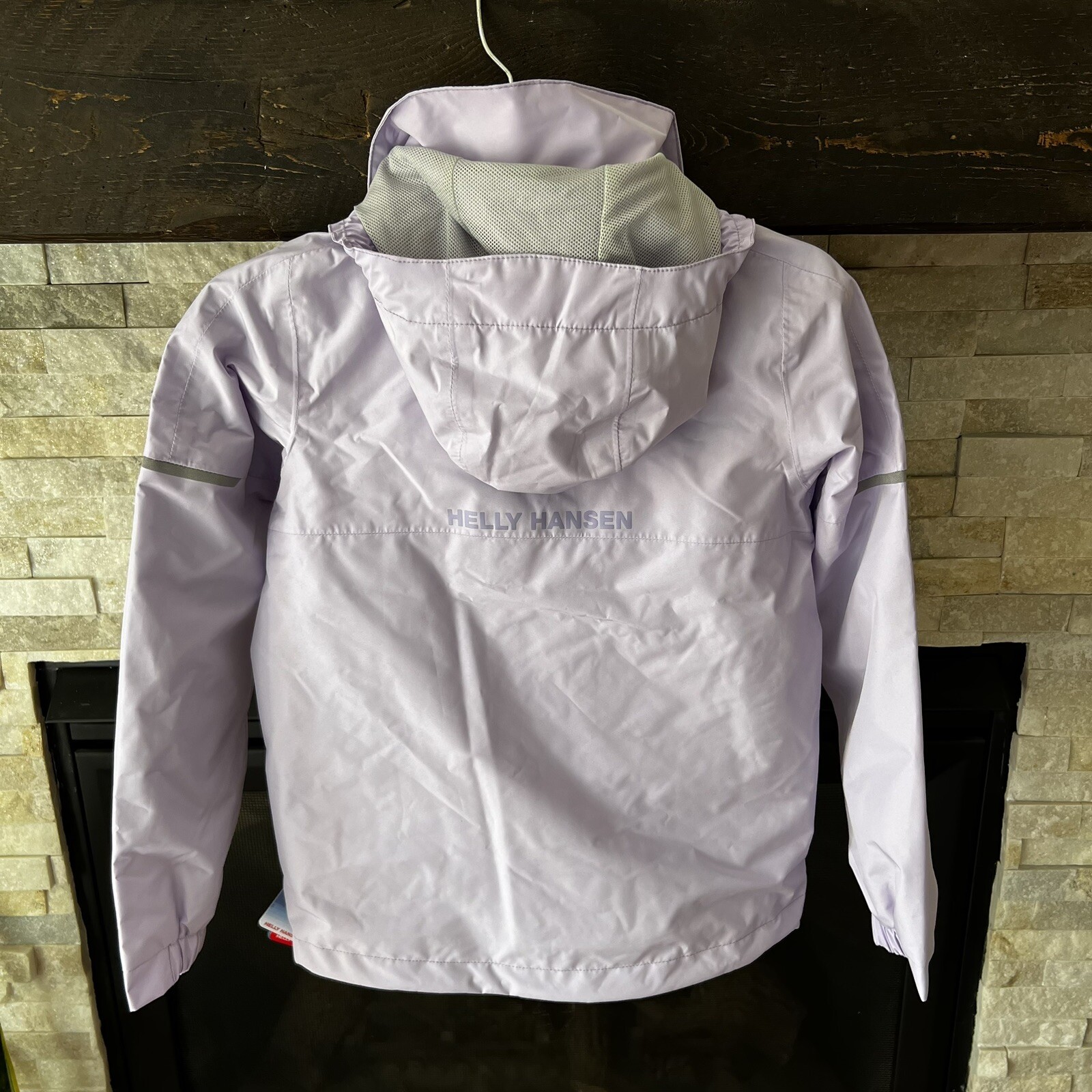 Helly Hansen Jr Active 2.0 Winbreaker Jacket Lilac Purple NEW