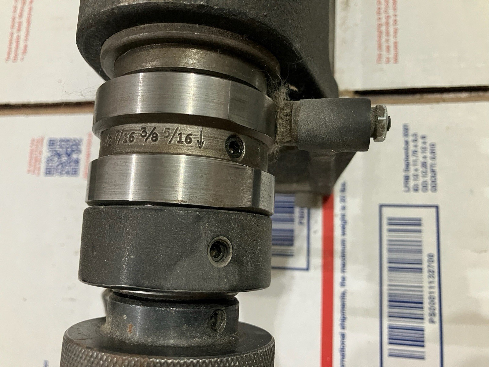 Weldon Tap Sharpening Fixture