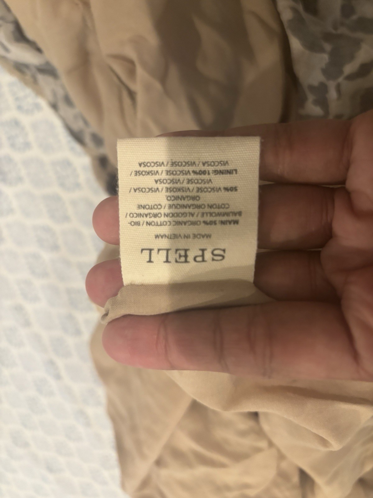 Spell Designs Belle Mare Skirt Small Leopard Print Ruffle