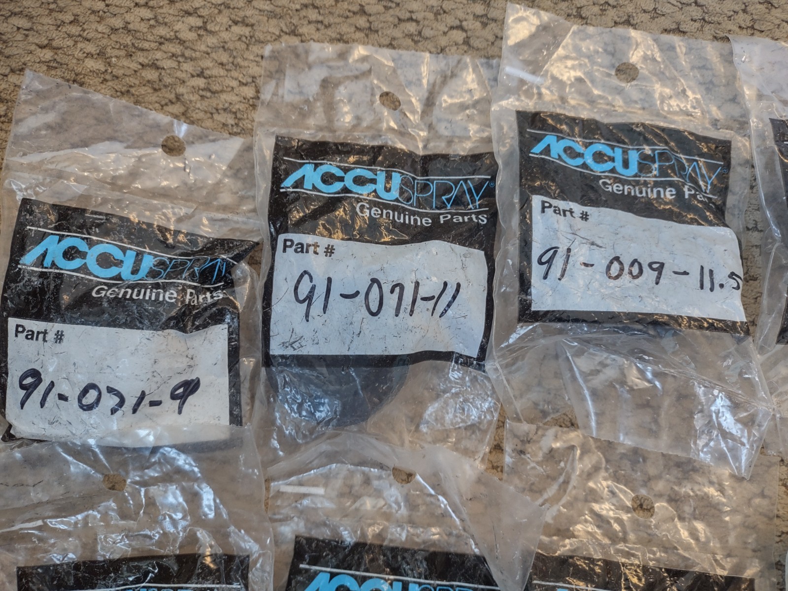 New OEM Accuspray Air Caps Tips Nozzles for 3M ACCUSPRAY SPRAY GUNS YOU PICK