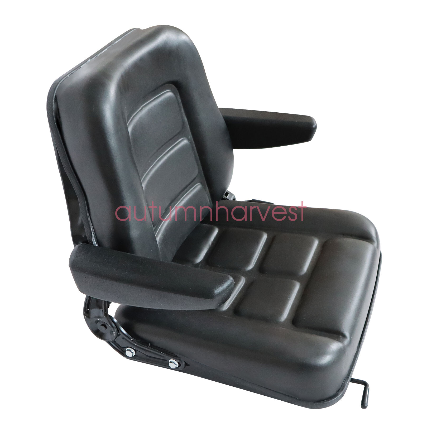 Universal Lawn Mower Tractor Seat Forklift Seat Adjustable With Armrest