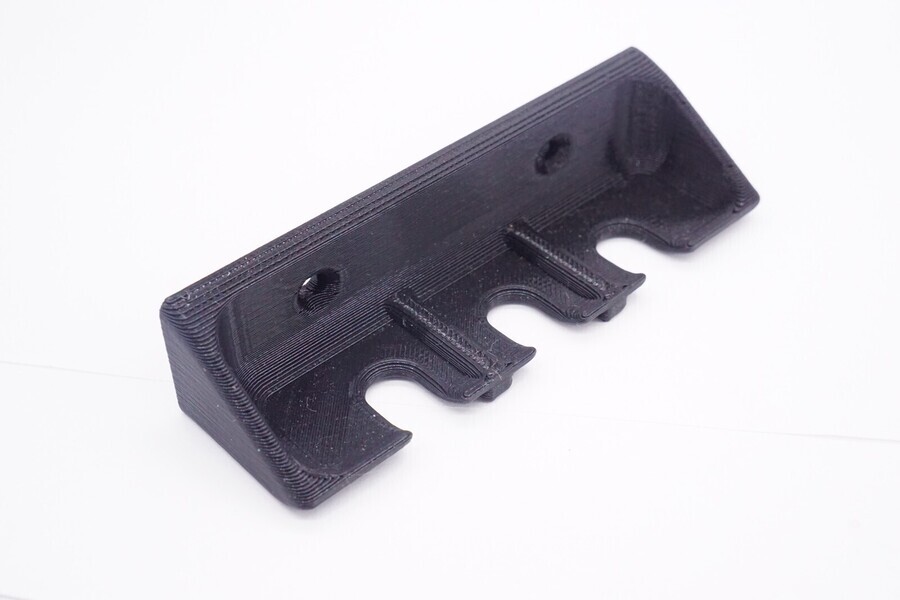 Wall Mounted Air Tool Quick Connect Attachments Holder Pneumatic Accessory Hang