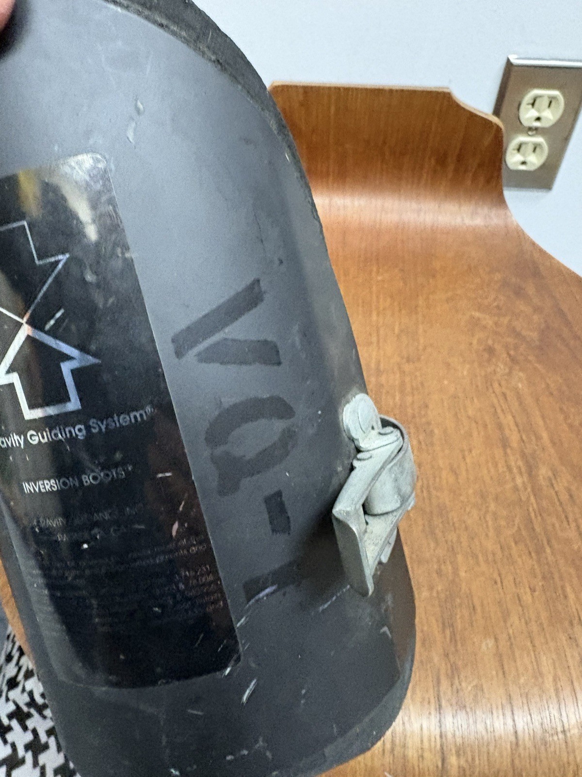 Vintage 1980’s Gravity Guiding System Metal Inversion Boots