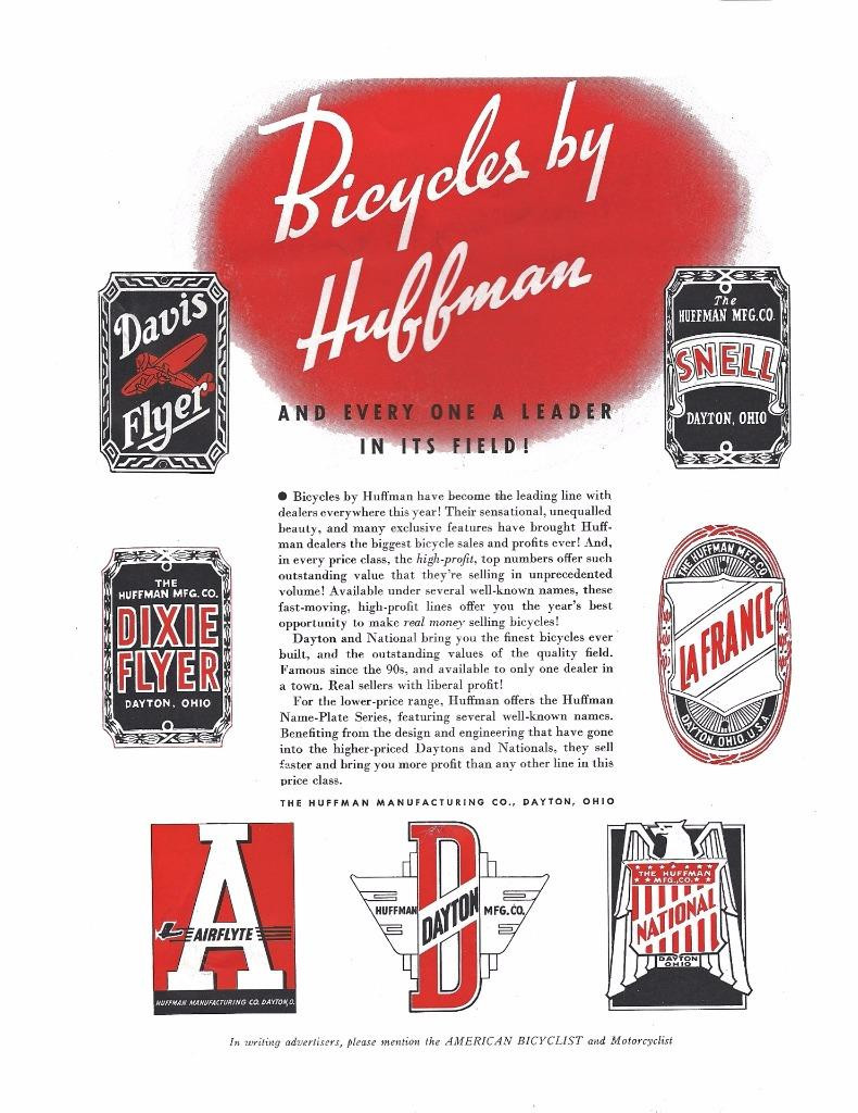 All NEW HUFFMAN BICYCLE antique bike HISTORY BOOK classic vintage bikes